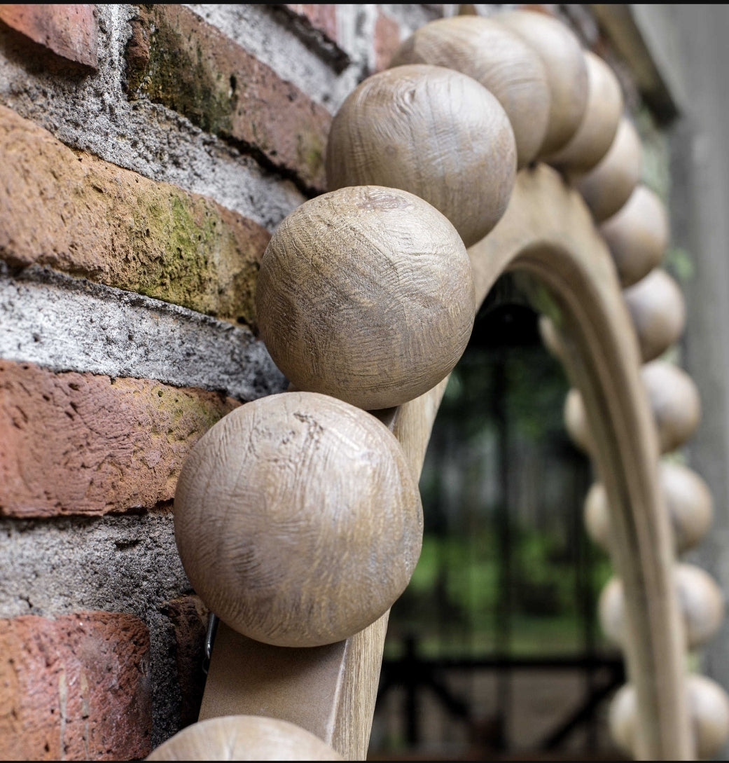 Brianza Round Mirror Natural