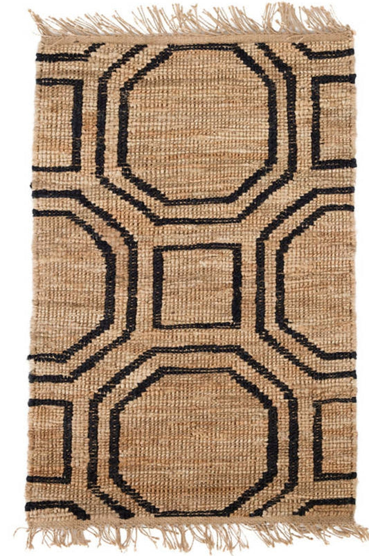 Hexile Hand Knotted Jute Rug