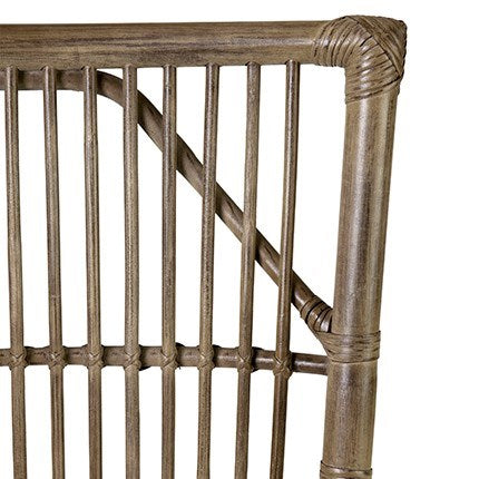 Winston Rattan Dining Chair - Grey