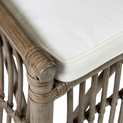 Winston Rattan Dining Chair - Grey
