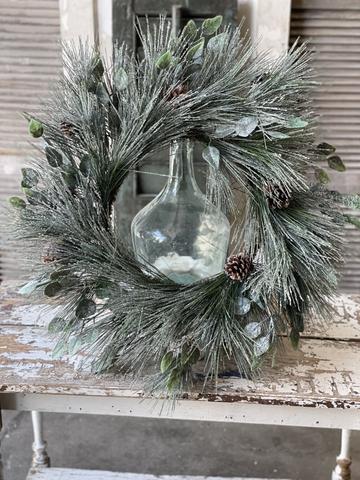 Glacial Mist Pine Wreath