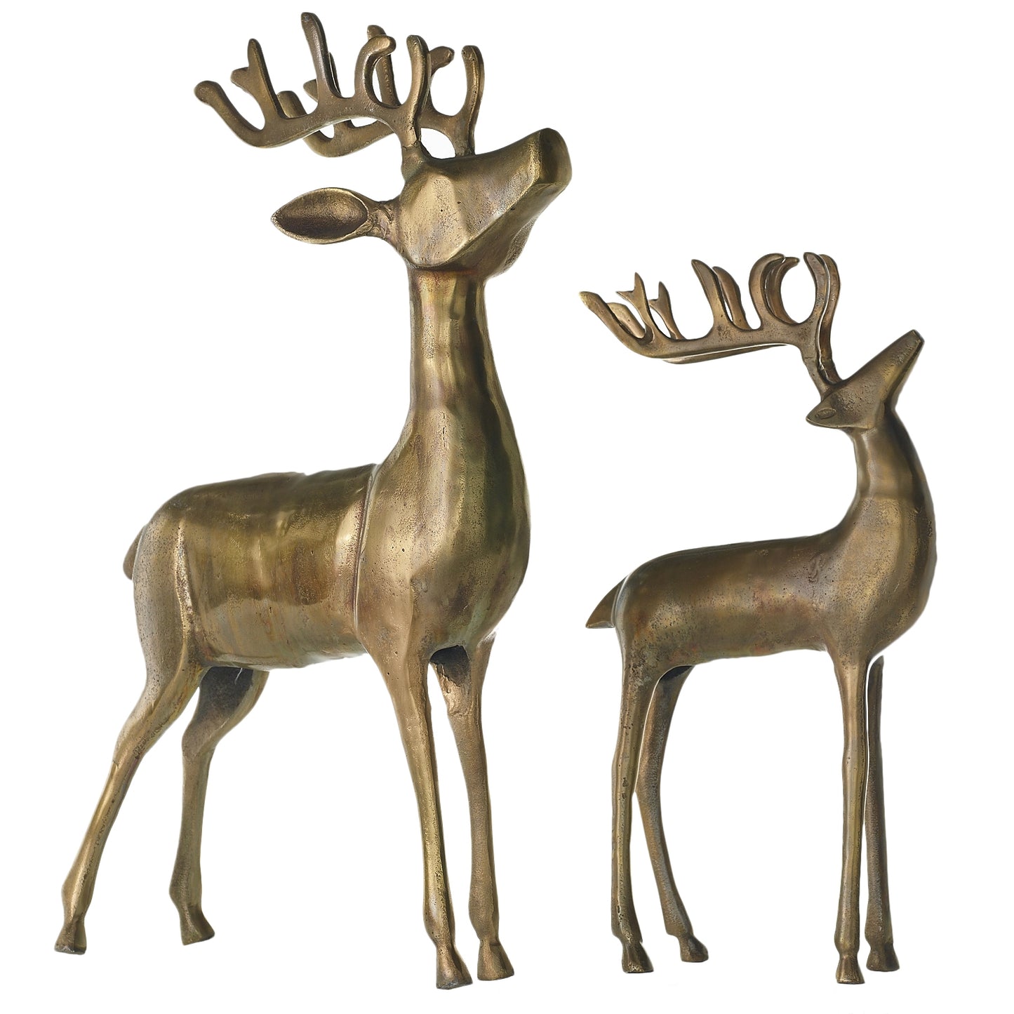 Gold Reindeer