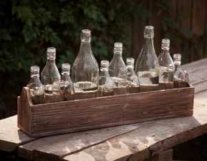 Boxed Bottle Centerpiece