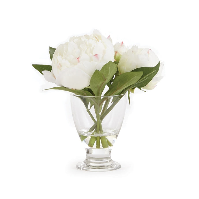 Peony Arrangement in Vase 8"