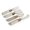Marble & Wood Cheese Tool Set