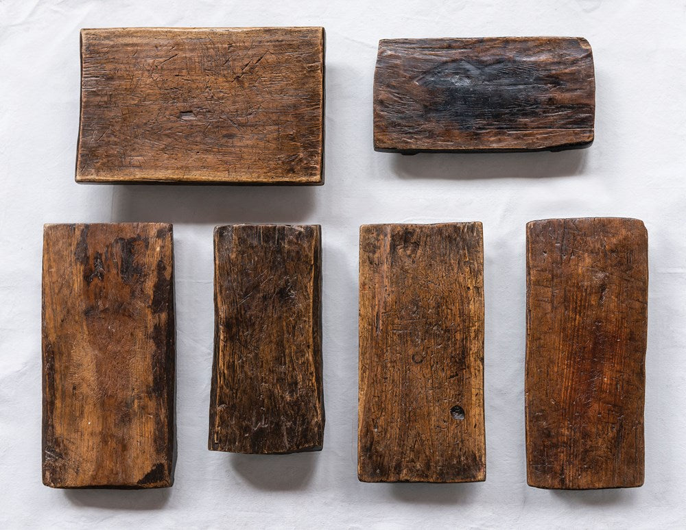 Found Wood Pedestal