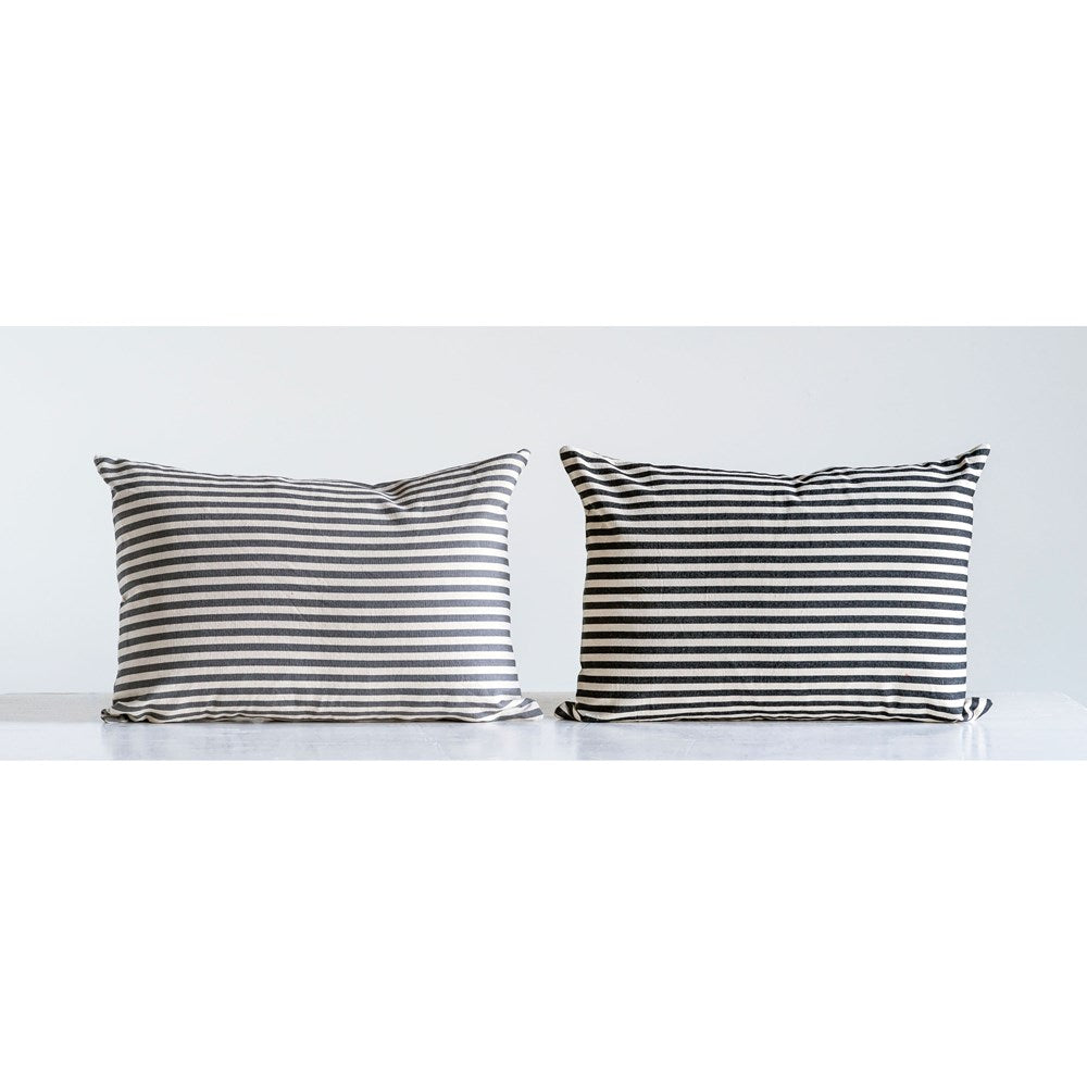 Cotton Striped Pillow