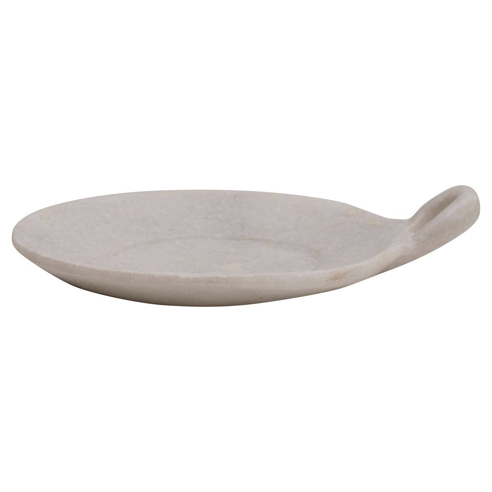Marble Dish w/ Handle, large