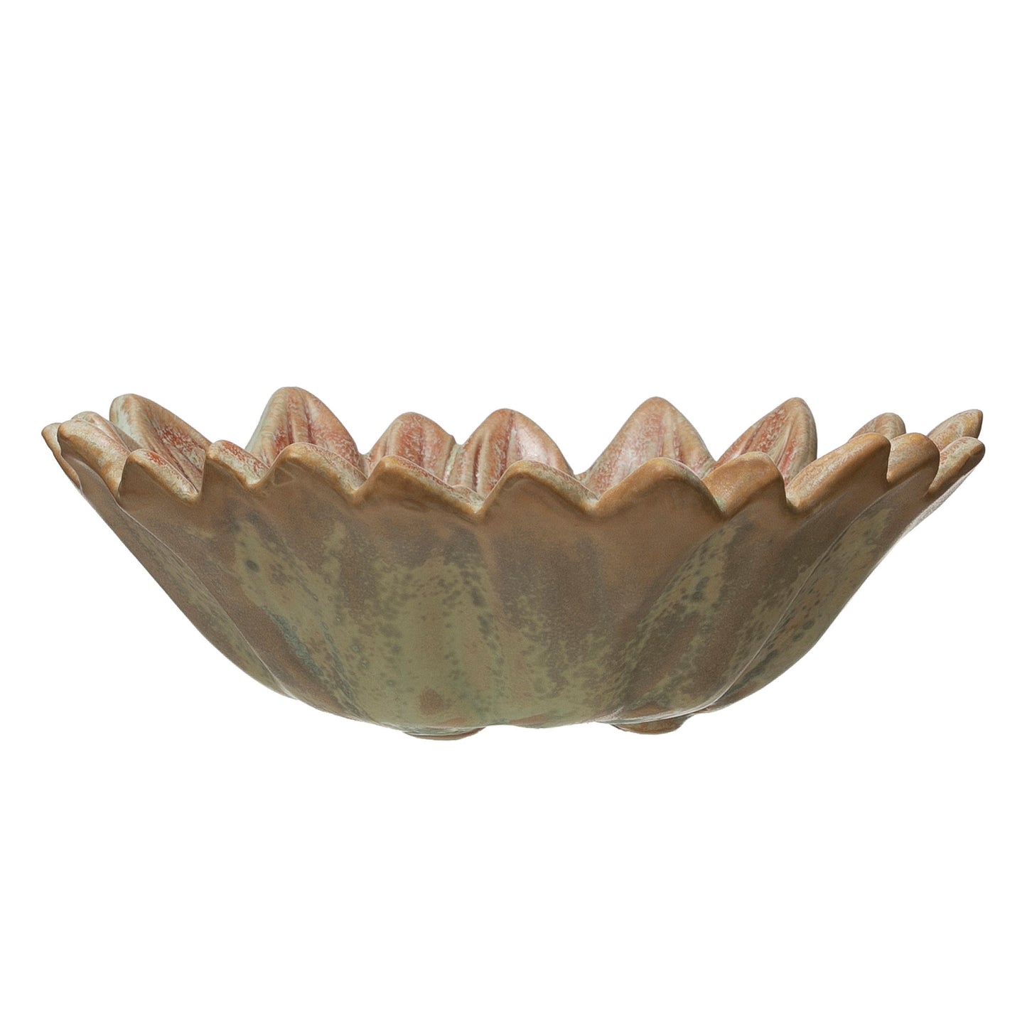 Stoneware Berry Bowl/Soap Dish with Glaze