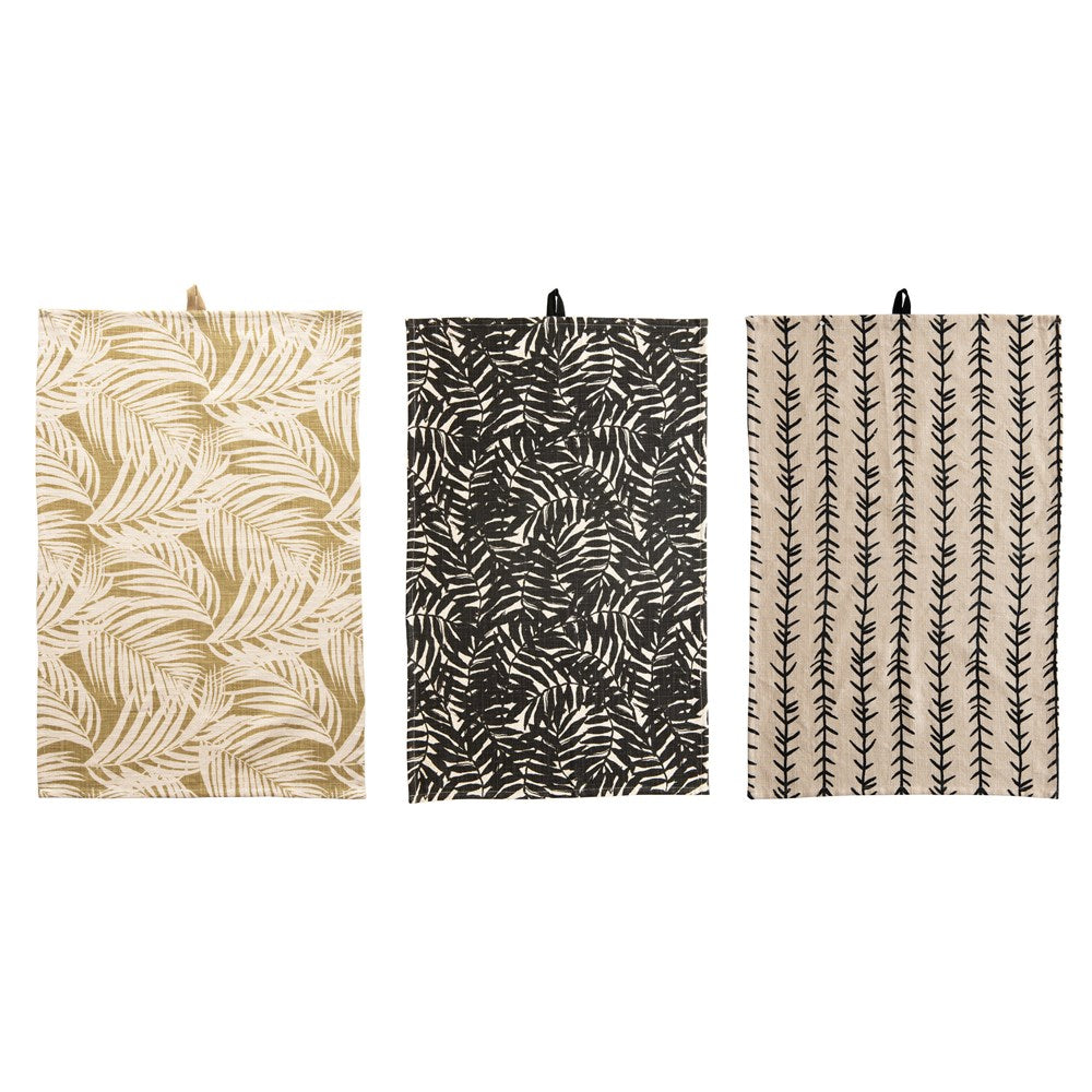 Leaf Tea Towel - Set of 3