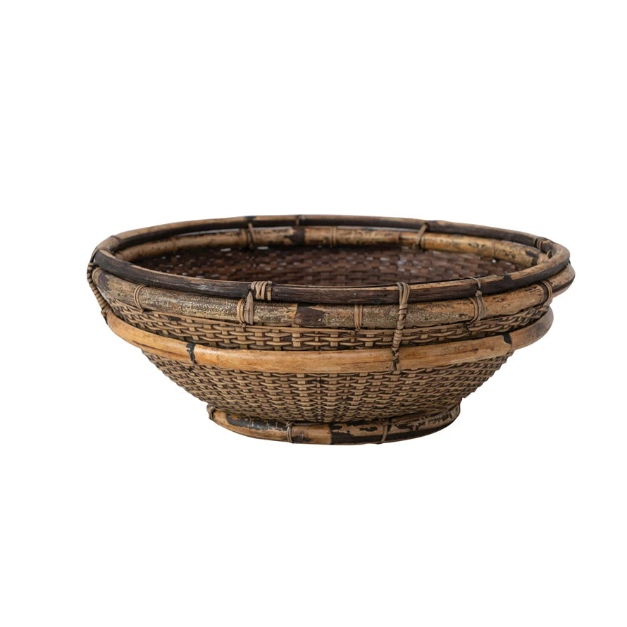 Bamboo & Rattan Bowl