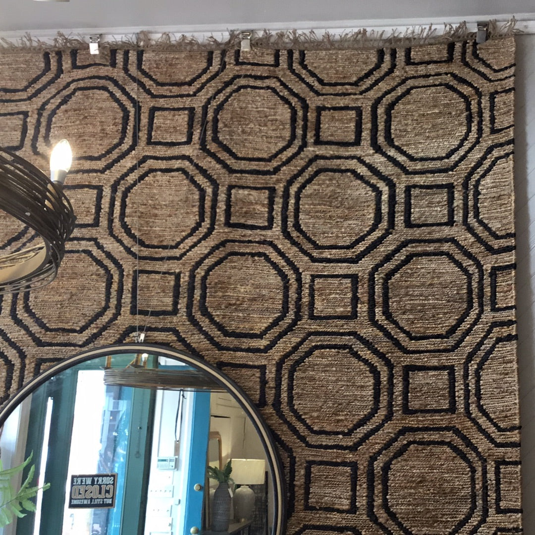 Hexile Hand Knotted Jute Rug