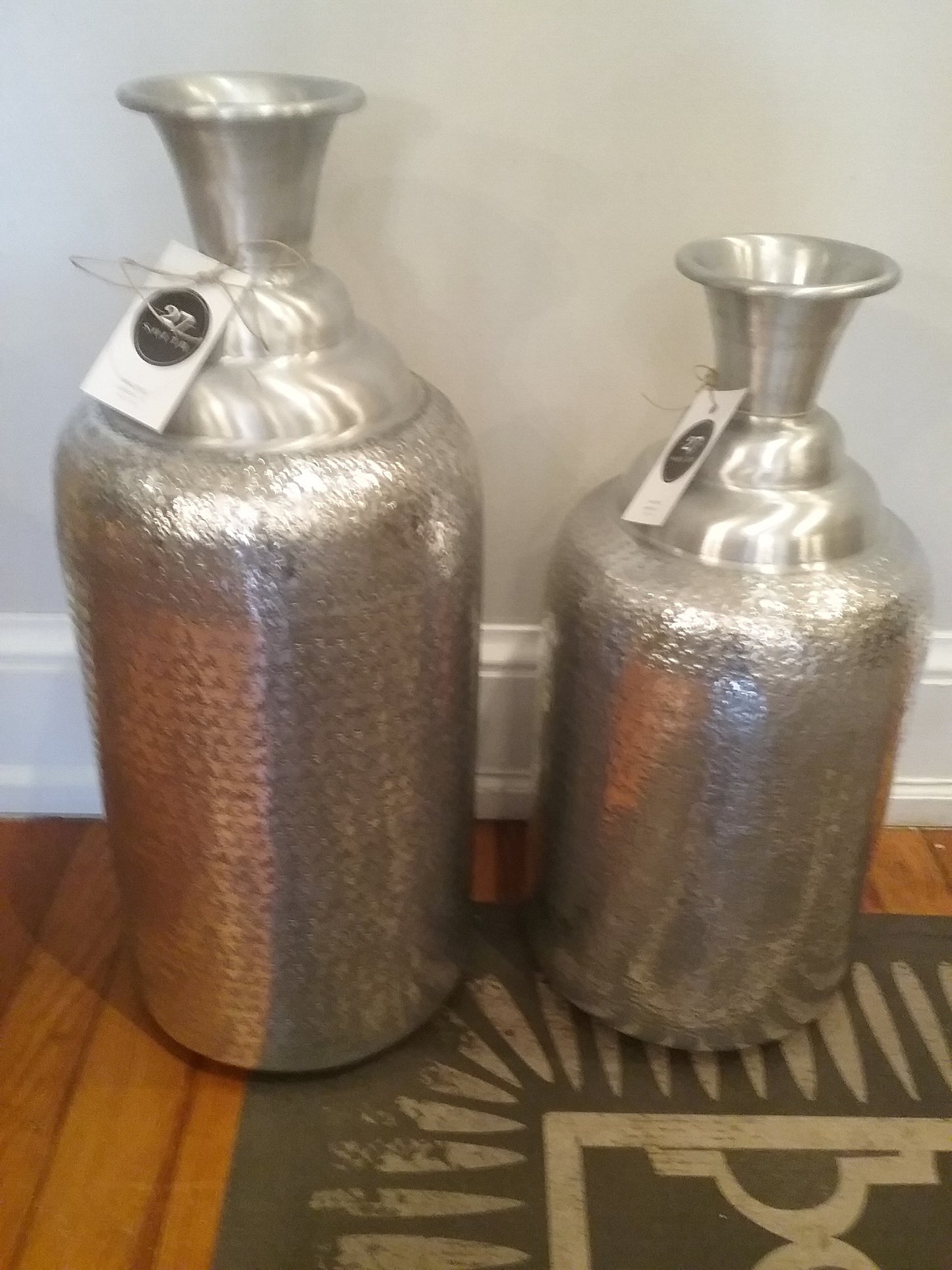 Hammered Aluminum Bottle