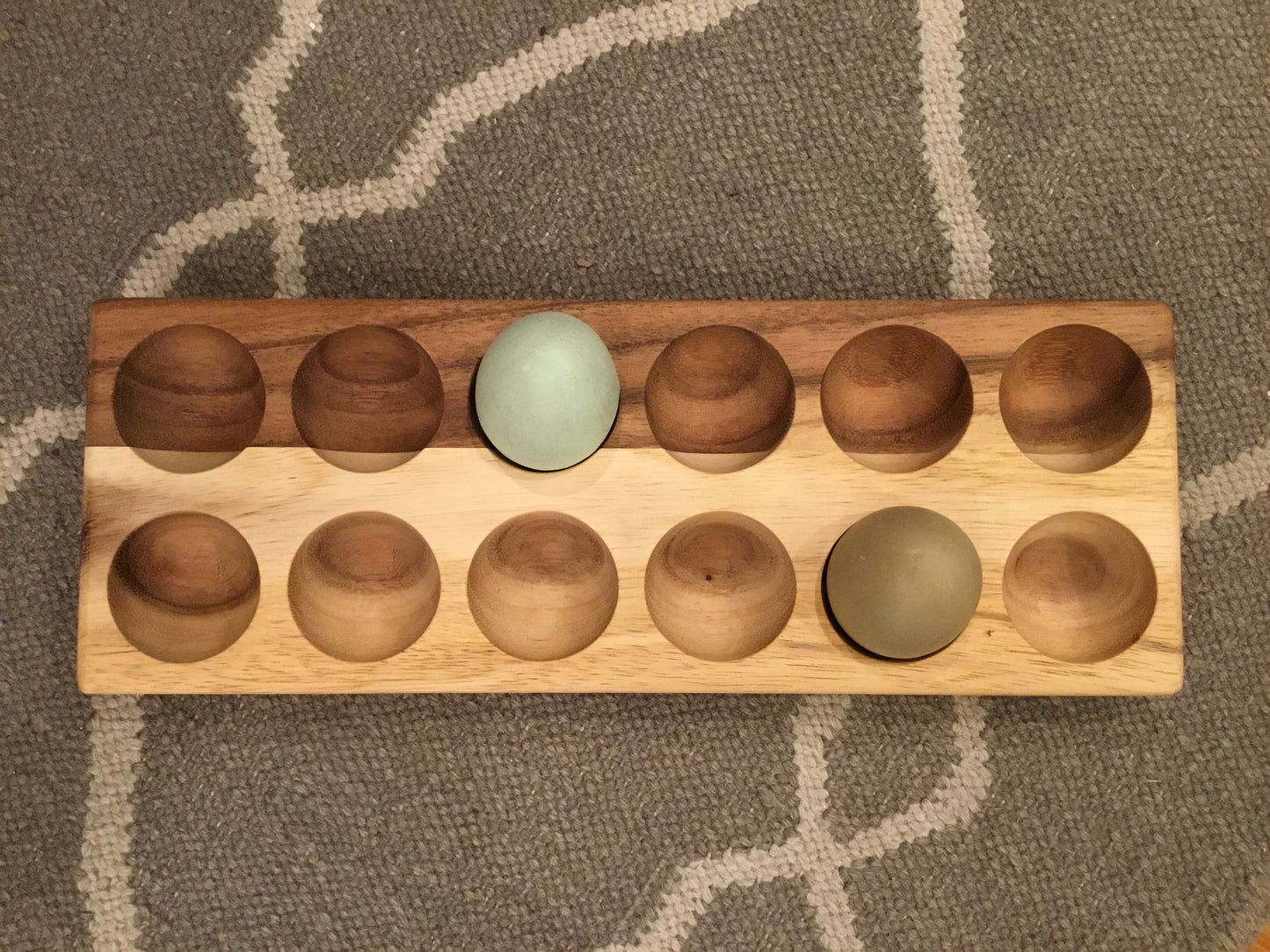 Acacia Egg Holder