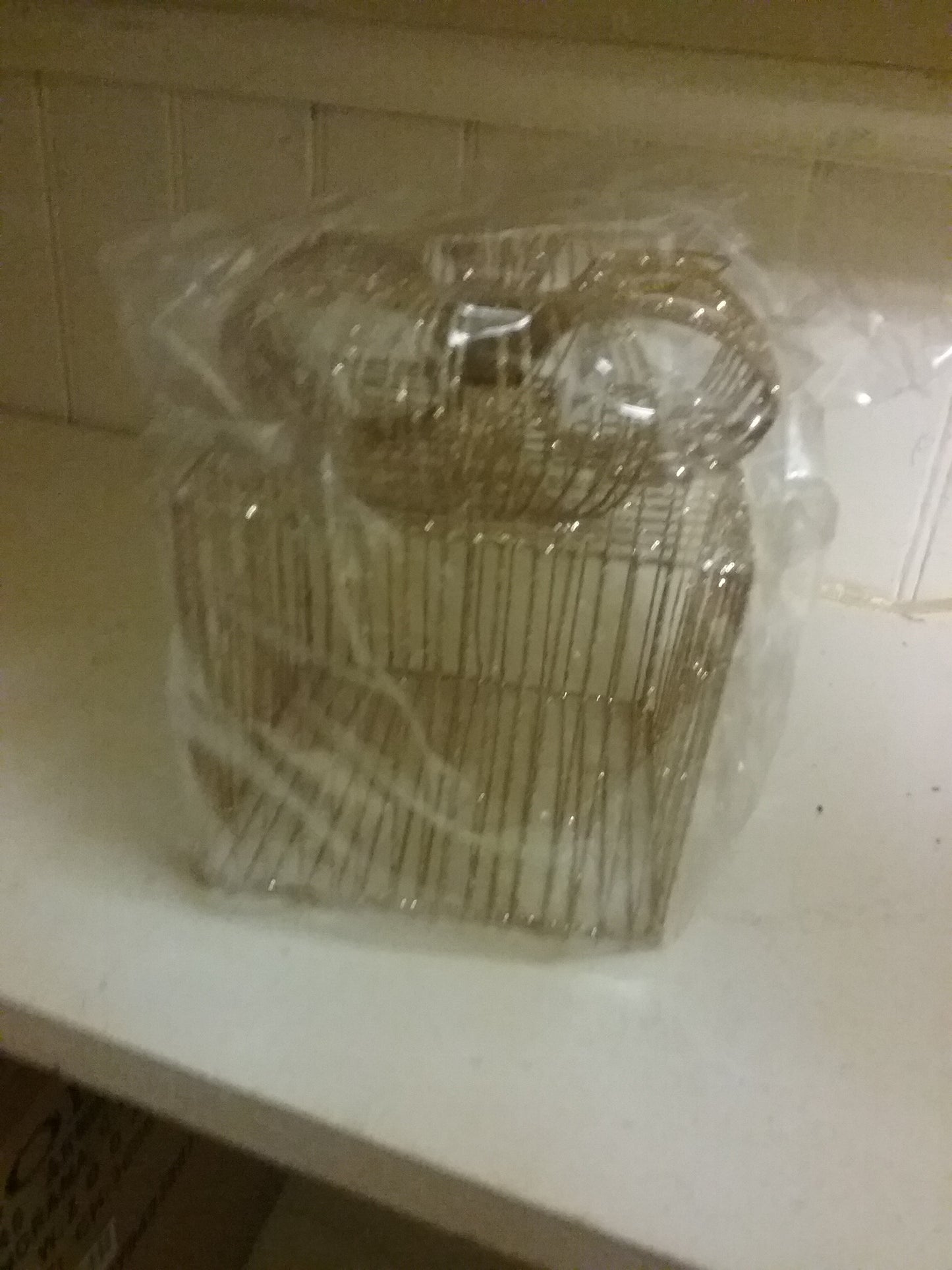 Wire Box bow ornament