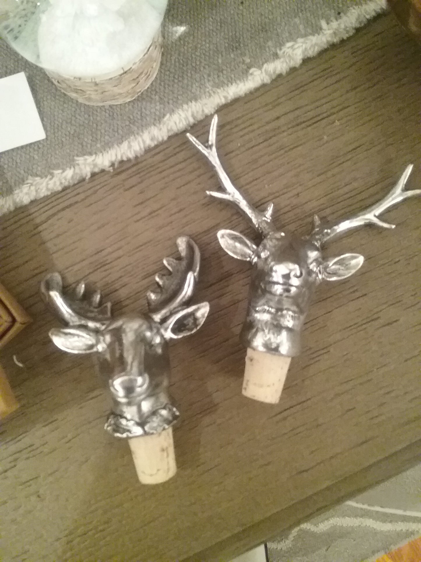 Silver Bottle Stopper