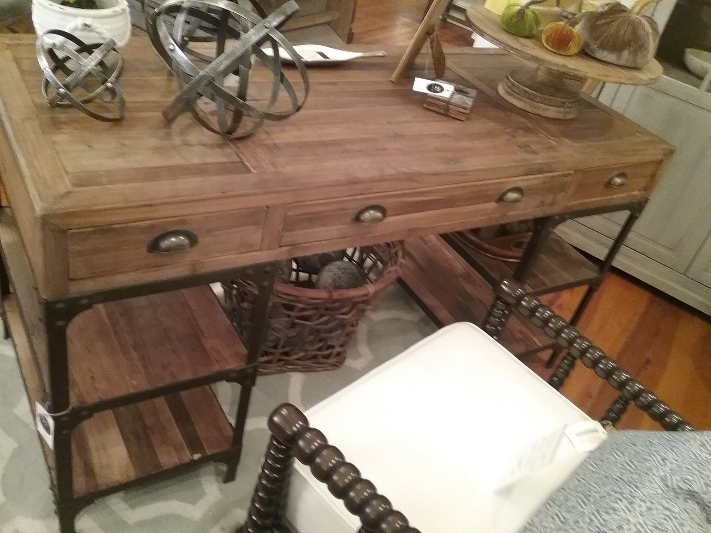 Vintage Pine Desk