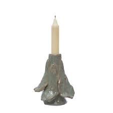 Stoneware Tree Taper Holder