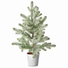 Flocked Jingle Bell Tree