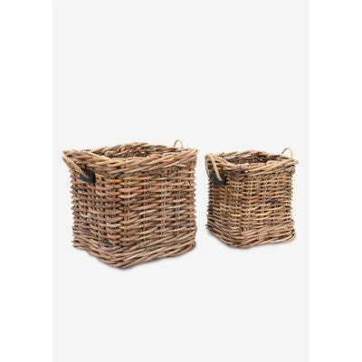 Leeton Square Baskets- Set/2