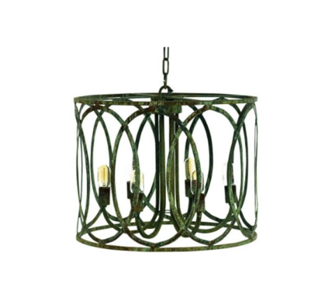 New Orleans Drum Chandelier
