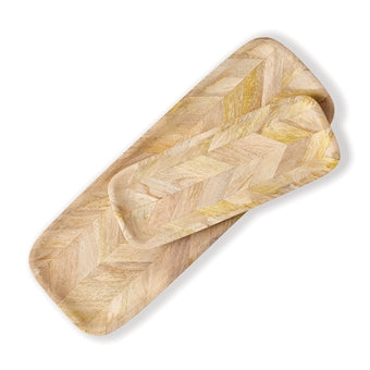 Marquetry Rectangle Tray