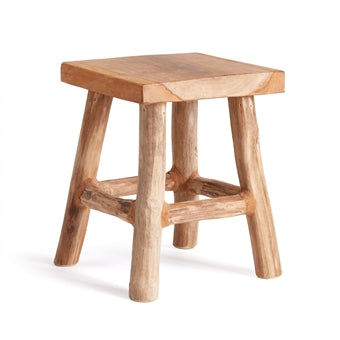 Ewan Teak Plant Stand - Medium