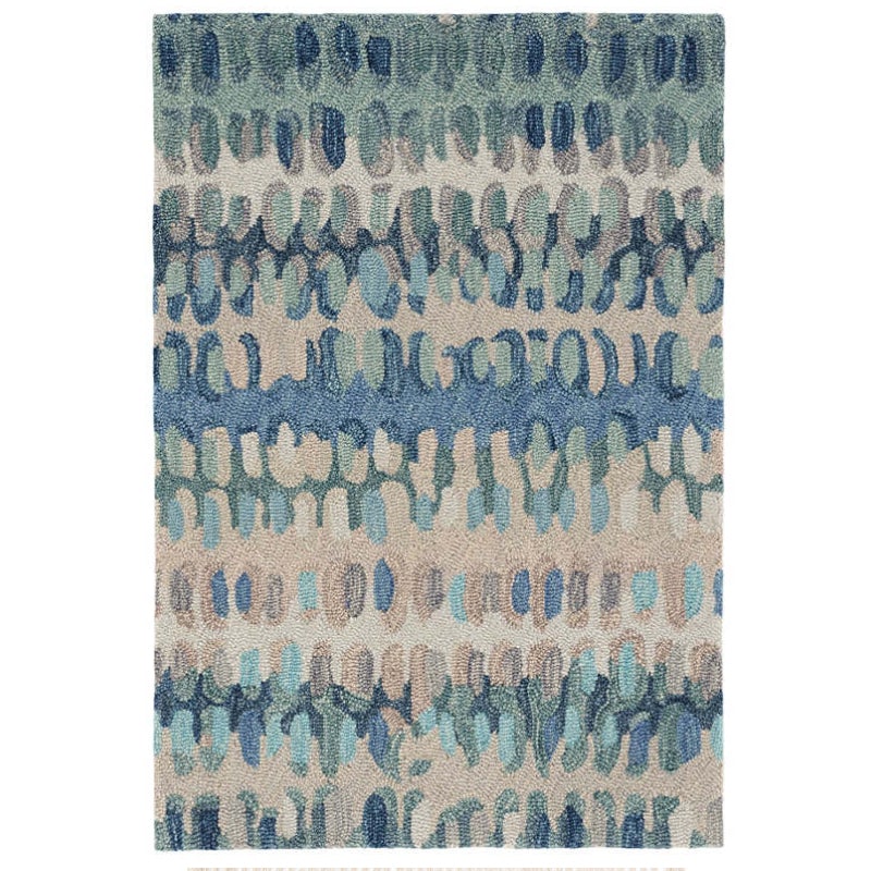 Paint Chip Blue Rug