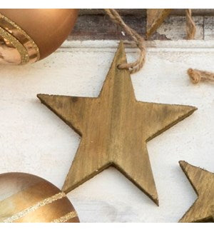 Wooden Star Ornament