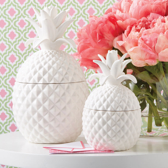 Pineapple Jar w/ Lid