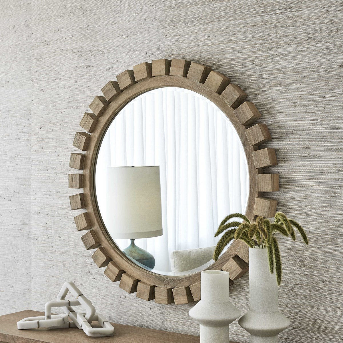 Around the Block Mirror