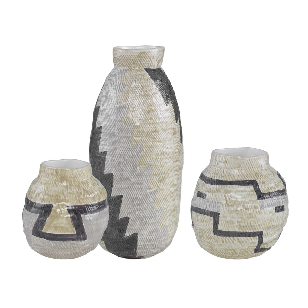 Ancestor Vase Natural, Set of 3