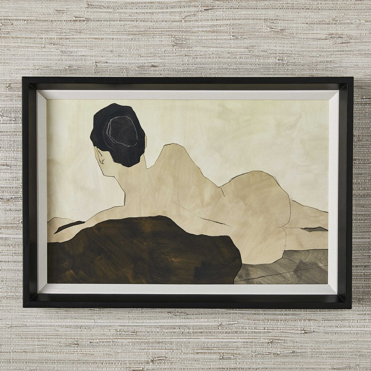 Woman in Repose Print