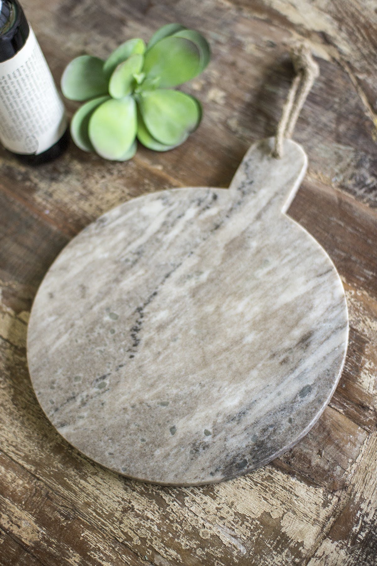 Round Marble Cutting Board