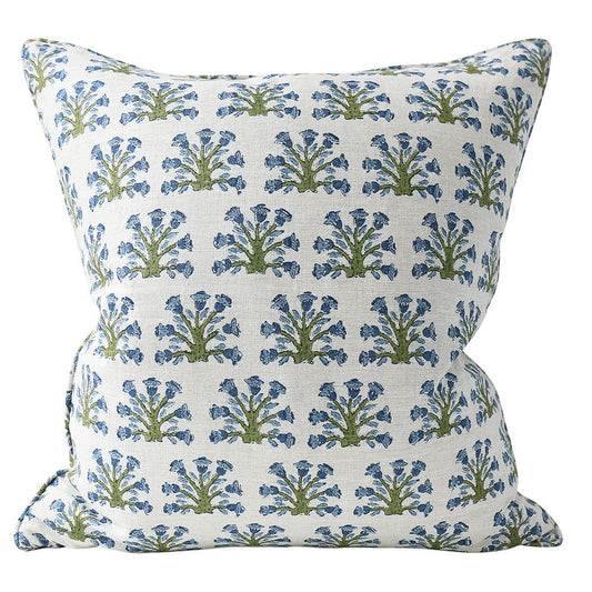 Samode Moss Linen Pillow 24x24
