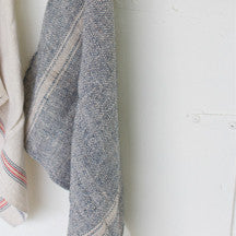 Natural/Navy Cotton Napkin