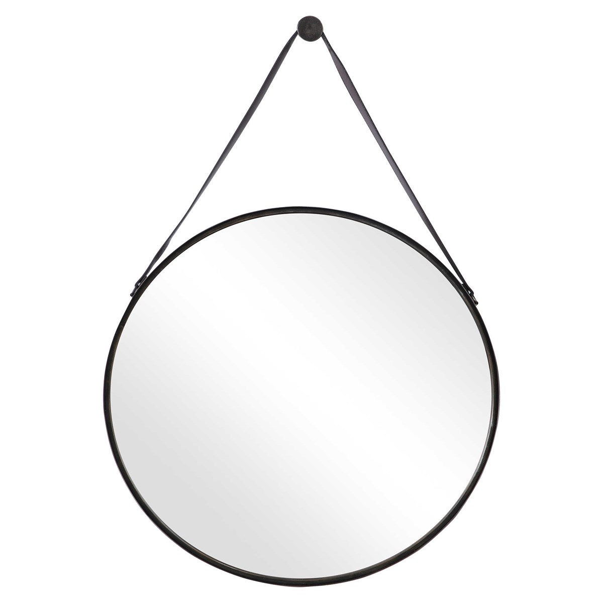 Round Metal Mirror