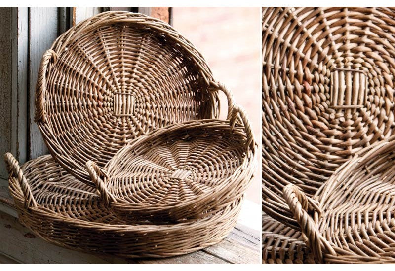 Small Wicker Tray