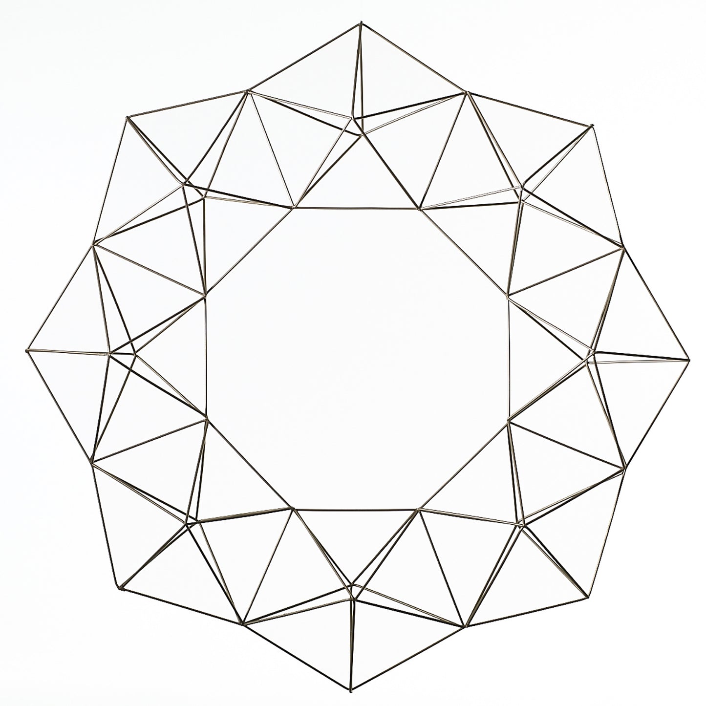 Wire Geo Wreath