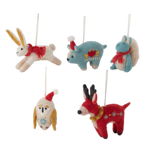 WOODLAND HOLIDAY ORNAMENT