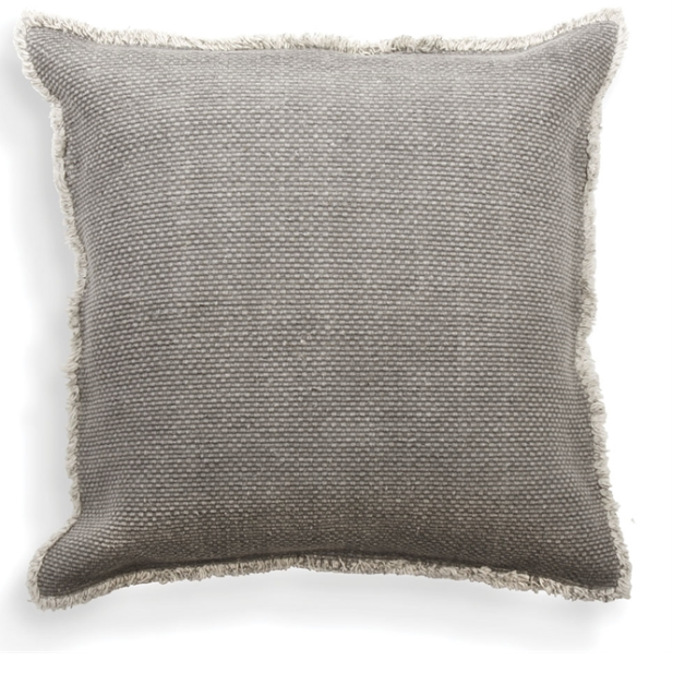 Woven Fringed 20" Square Pillow