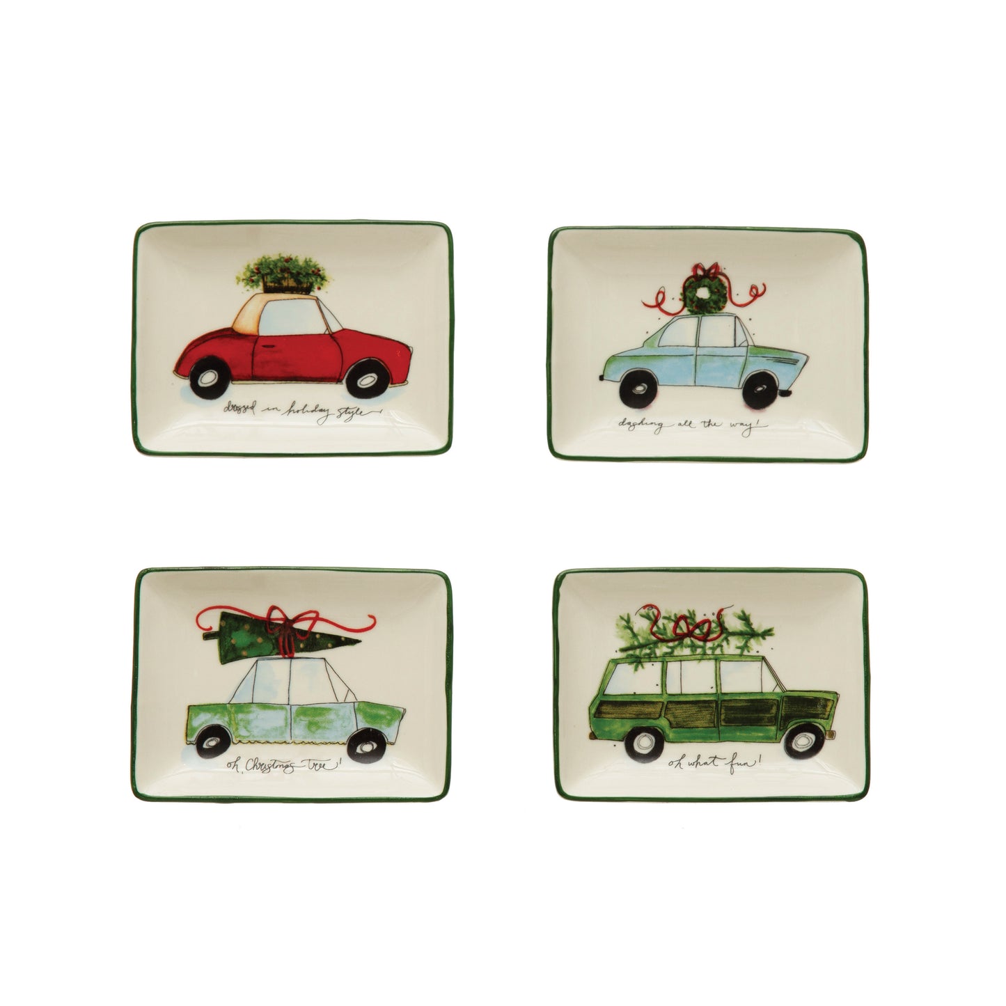 Holiday Stoneware Dish