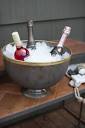 Zinc Compote w/ Brass Rim