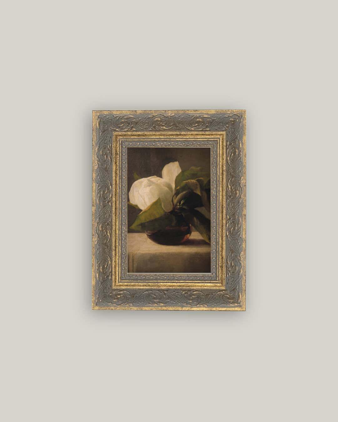 Magnolia Framed Antique Art