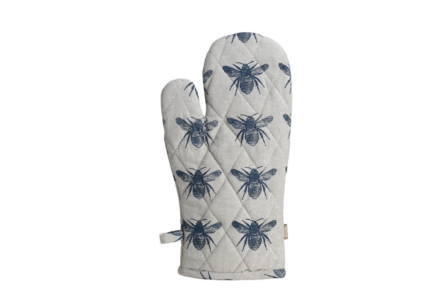 Prussian Blue Honey Bee Oven Glove