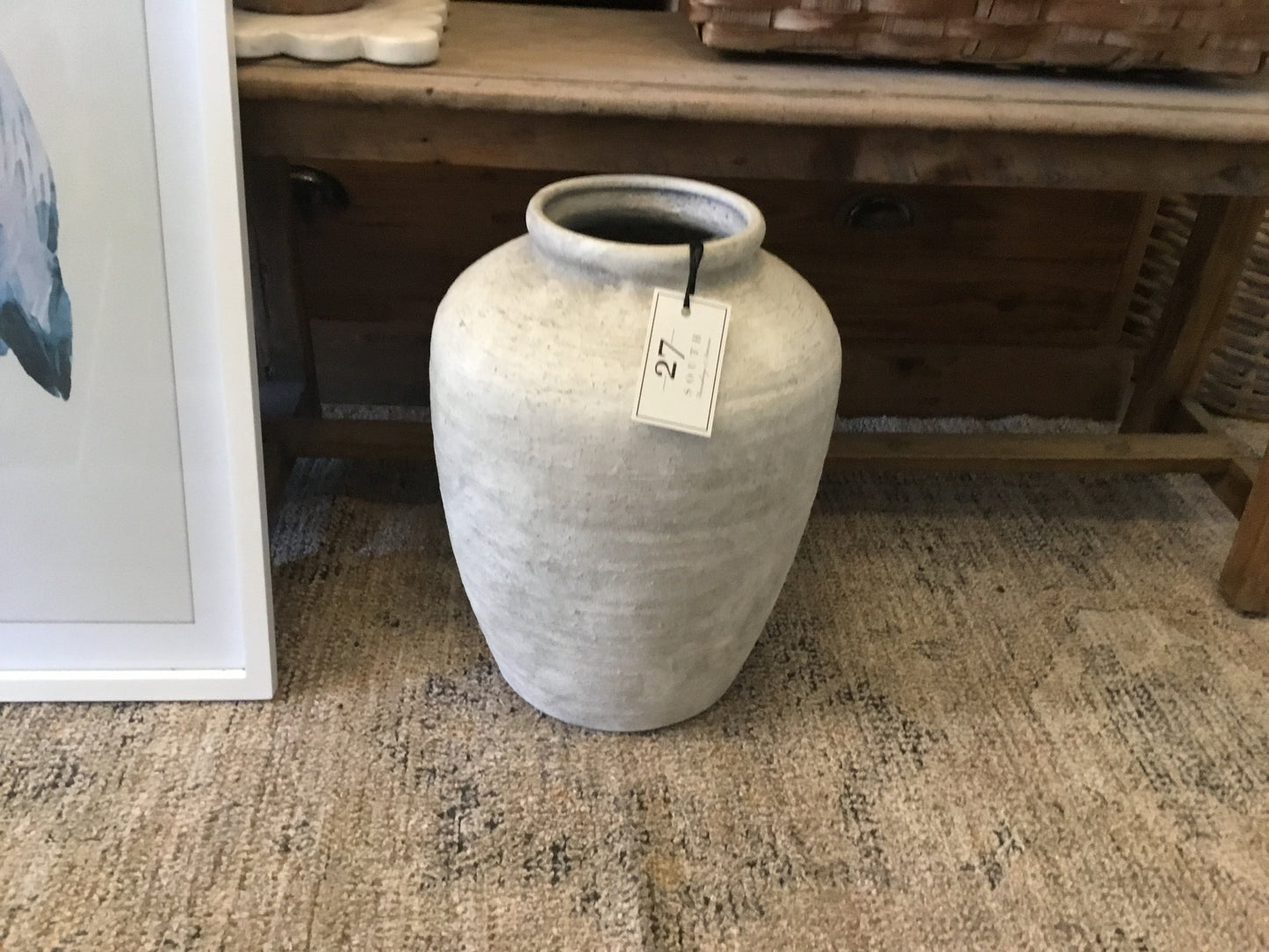 Large Grey Urn