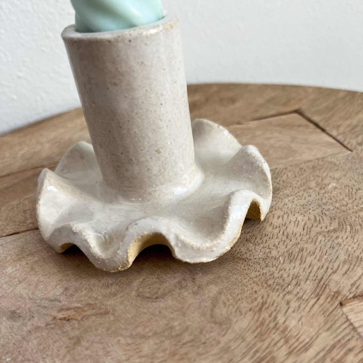 Ruffle Candle Holder