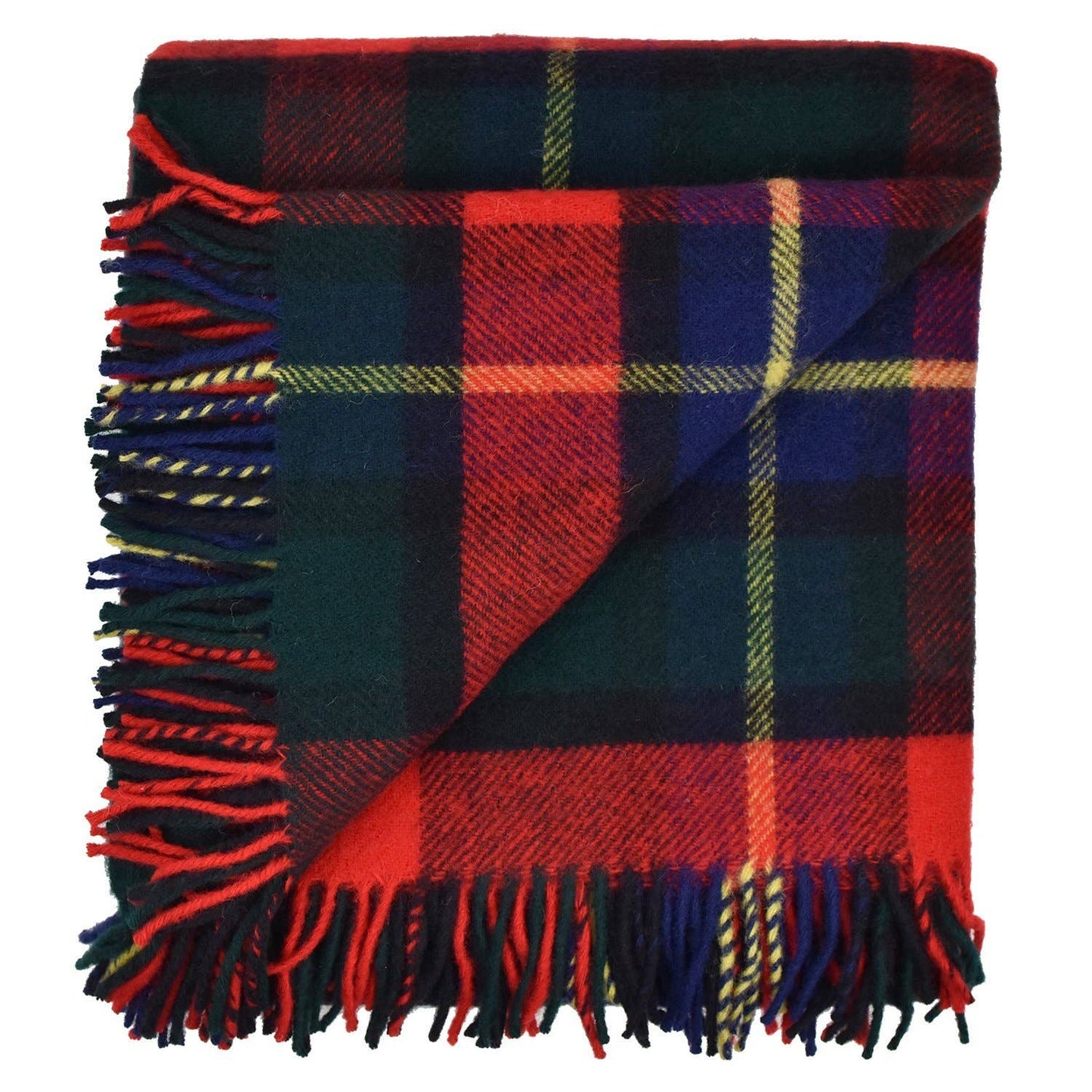 Highland Tweeds Wool Fluffy Throw  - Kilgour