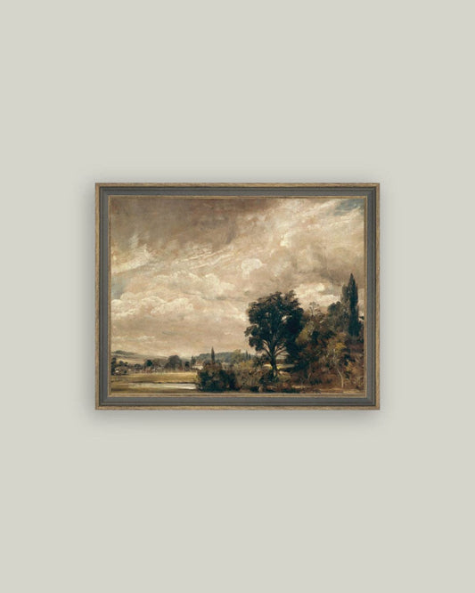 The Fisher's House Framed Antique Art