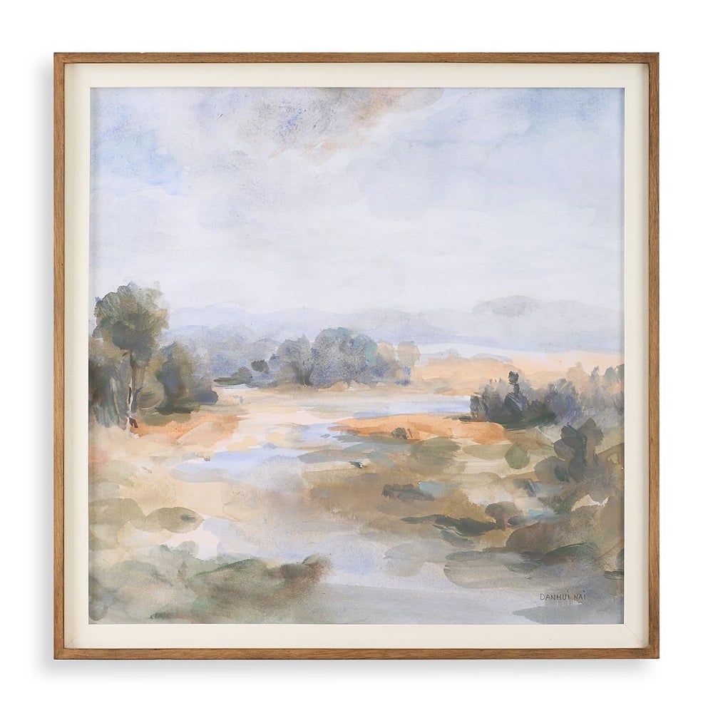River Afternoon Framed Art